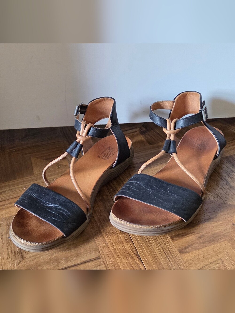 Miz Mooz Medina Leather Strappy Sandal